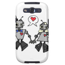Robots de mariage étui galaxy s3