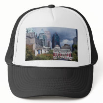 Robson Square, city centre, Vancouver, British Col Hats
