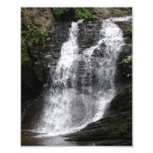 Roche Cascade-Accrochante inférieure Tirage Photo