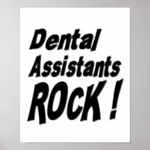 Roche d'assistants dentaires ! Copie d'affiche
