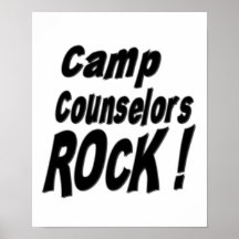 Roche de conseillers de camp ! Copie d'affiche