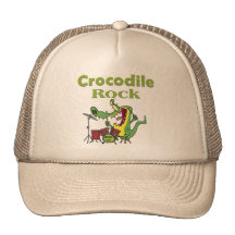 roche de crocodile casquette de camionneur