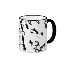 Roche de journal tasse