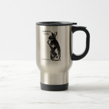 Roche de lapins ! tasse à café