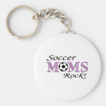Roche de mamans du football porte-clefs