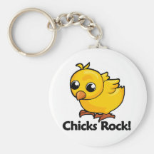 Roche de poussins ! porte-clef