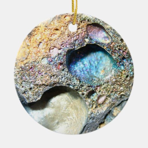 Roche volcanique décoration pour sapin de noël