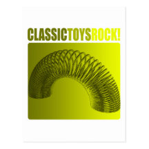 Roches classiques de jouets ! carte postale