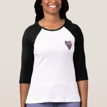 Roches de l'Amérique dessus T-shirts