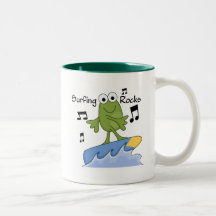 Roches surfantes - T-shirts et cadeaux de grenouil Mugs