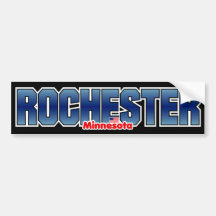 Rochester Bumper Bumper Stickers