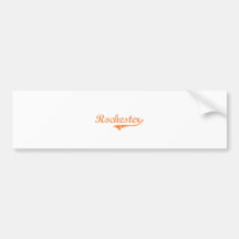 Rochester Illinois Classic Design Bumper Sticker