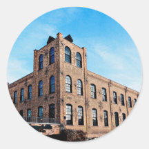 Rochester Mills Round Sticker