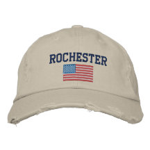 Rochester NY Baseball Cap