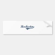Rochester Pennsylvania Classic Design Bumper Stickers