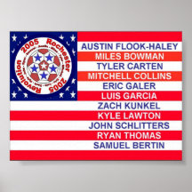 Rochester Revolution Flag Poster/Print