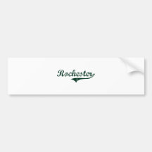 Rochester Vermont Classic Design Bumper Sticker