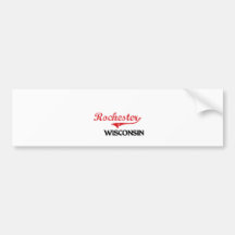 Rochester Wisconsin City Classic Bumper Sticker