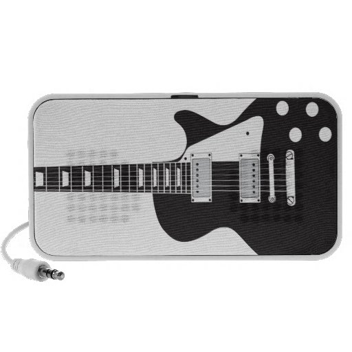 Rock and Roll - Electric Black iPod Speakers
