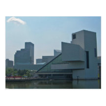 Rock and Roll Hall of Fame Cleveland Ohio Postcard