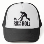 rock and roll trucker hat