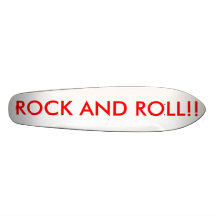 ROCK AND ROLL!! SKATE DECKS