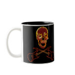 Rock and Roll Skull Coffee Mugs
