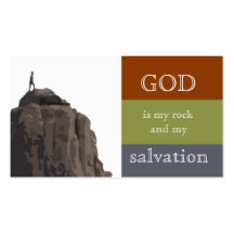 Rock and Salvation Business Card Templates