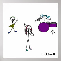 Rock Band One Print