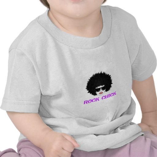 ROCK CHICK AFRO TEE SHIRT