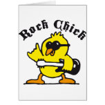 rock Chick Grußkarte