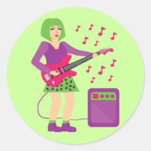 Rock Chick Sticker