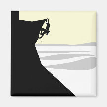 Rock Climber 1 Fridge Magnet