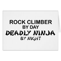 Rock Climber Deadly Ninja by Night