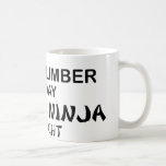 Rock Climber Deadly Ninja by Night Mugs