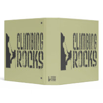 Rock Climbing 3 Ring Binders