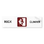 Rock Climbing bumper stickers