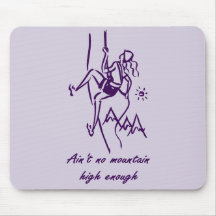 Rock Climbing Mouse Pad