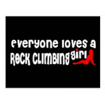 Rock Climbing Post Card