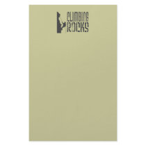 Rock Climbing Stationery
