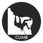 rock climbing sticker