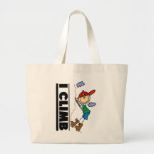 Rock Climbing Tshirts and Gifts Canvas Bag