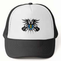 Rock Coat of Arms Mesh Hats