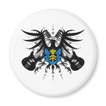 Rock Coat of Arms Magnets