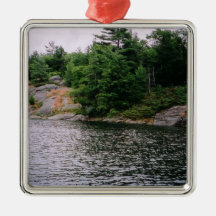 Rock Face Ornament