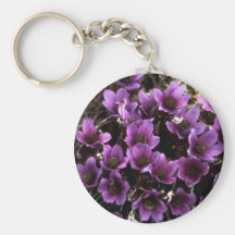 Rock Flower Keychain