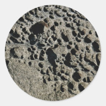 Rock formation, Gabriola Island, British Columbia, Sticker