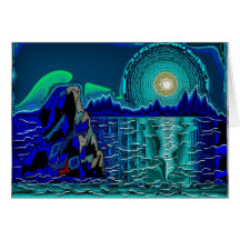 Rock Formation Greeting Card