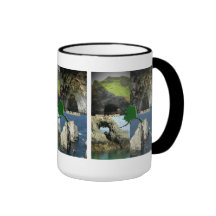 Rock Formations and Caves in Alaska Collage Coffee Mug