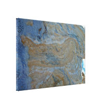 Rock fossils pattern gallery wrap canvas
